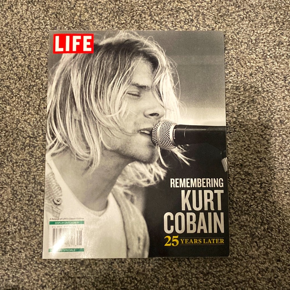 Life Magazine Remembering Kurt Cobain 25 Years Later